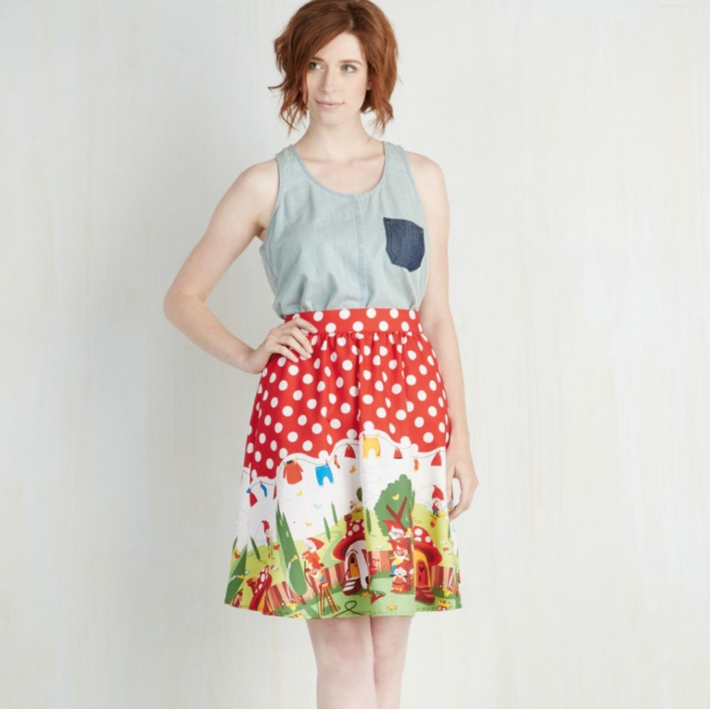 🔥FLASH SALE - Gnome it all skirt